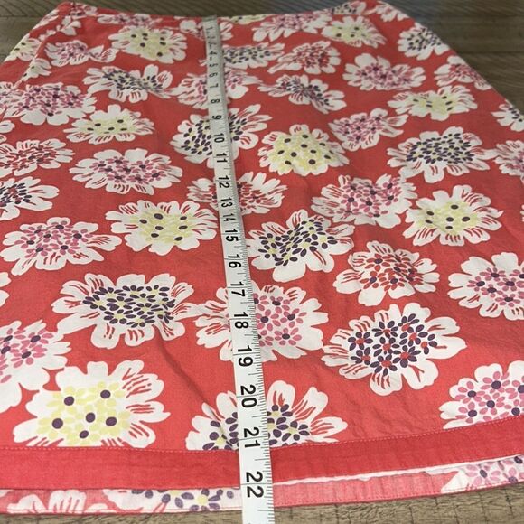 Beautiful 😻 Boden Flower 🌺 🌸 print 💯 % Cotton Skirt 🛍️ 🏝️ ✈️ - Picture 12 of 17